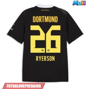 Lacne Muži Futbalové dres Borussia Dortmund Julian Ryerson #26 2026-27 Krátky Rukáv - Preč